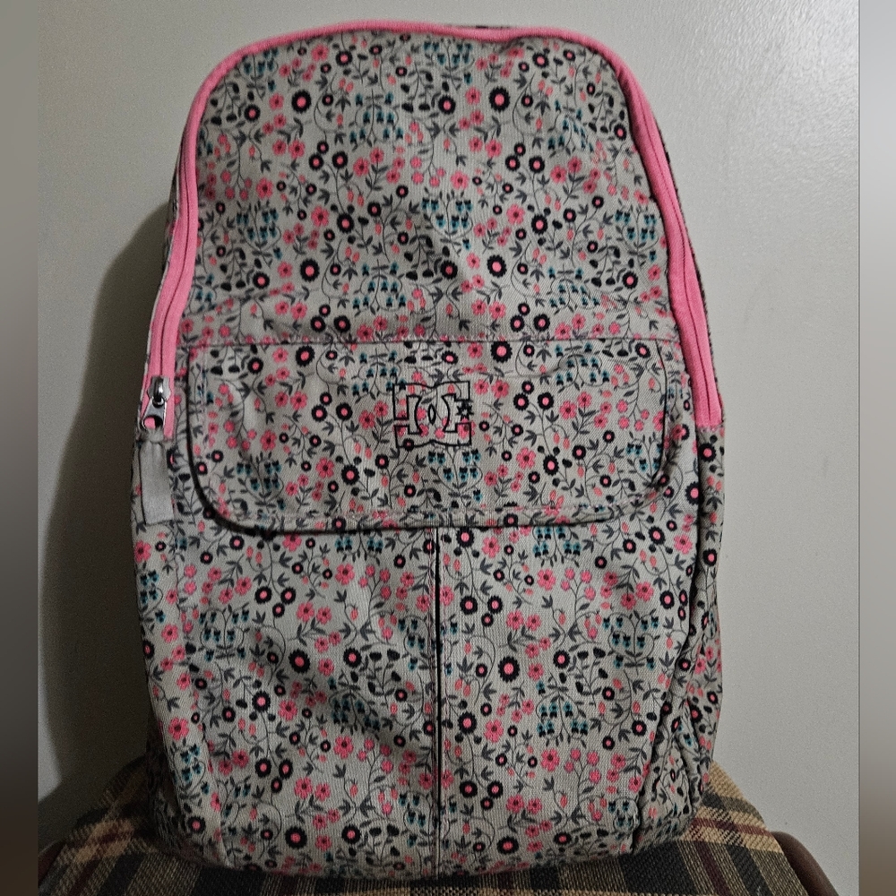 DC floral backpack